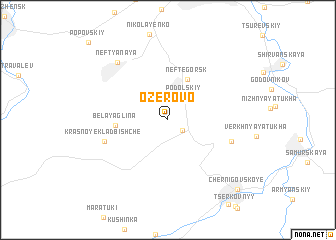 map of (( Ozerovo ))