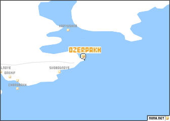 map of Ozerpakh