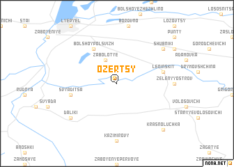 map of Ozertsy