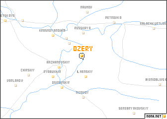 map of (( Ozëry ))