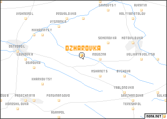 map of Ozharovka