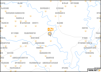 map of Ozi