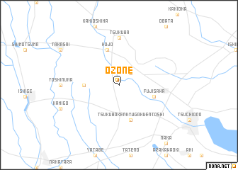 map of Ōzone