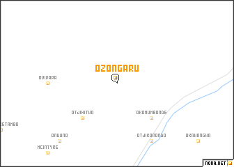 map of Ozongaru