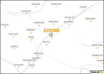 map of Özpınar