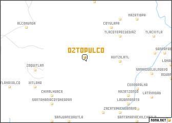 map of Oztopulco