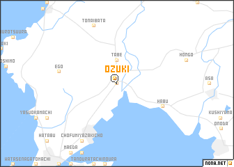map of Ozuki