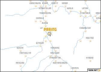 map of Pa-aing