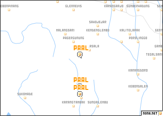 map of Paal