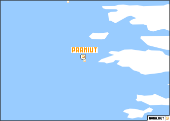 map of Paamiut
