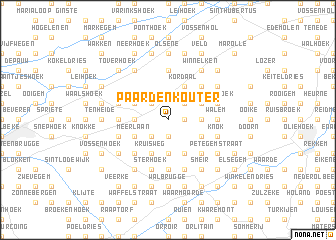 map of Paardenkouter