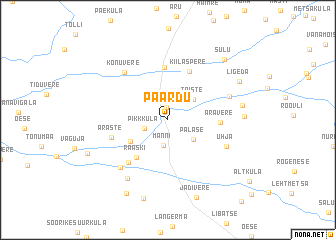 map of Päärdu