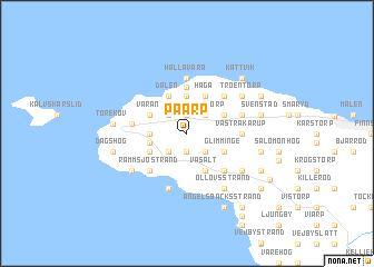 map of Påarp