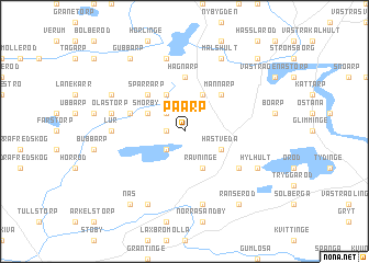 map of Påarp