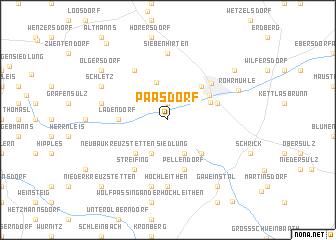 map of Paasdorf