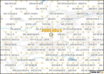 map of Paashaus