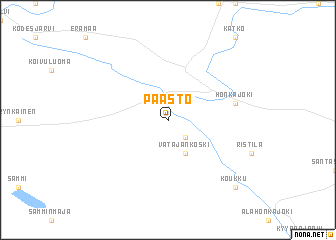 map of Paasto