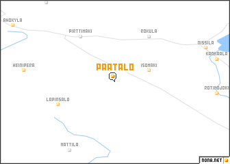 map of Päätalo