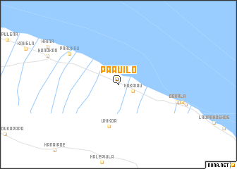 map of Paauilo