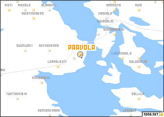 map of Paavola