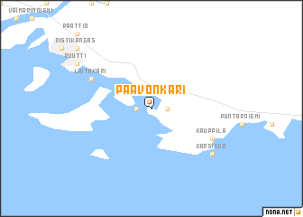 map of Paavonkari