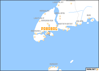 map of Pababag