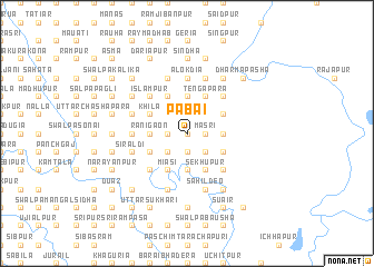 map of Pābai