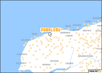 map of Pabalebu