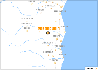 map of Pabandugin