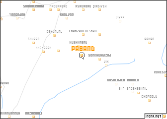 map of Pāband