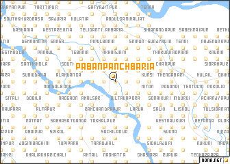 map of Paban Pānchbāria