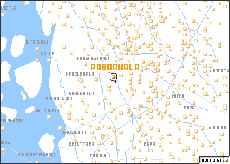 map of Pabarwāla