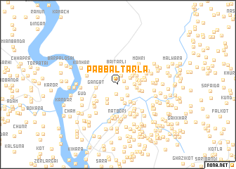map of Pabbal Tarla