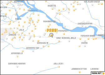 map of Pabbi