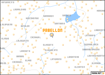 map of Pabellón