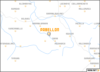 map of Pabellón