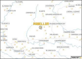 map of Pabellón