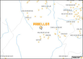 map of Pabellón