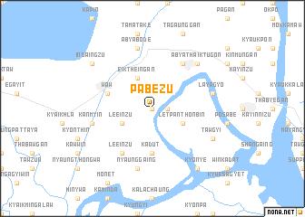 map of Pabēzu