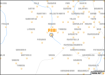 map of Pabi