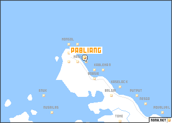 map of Pabliang