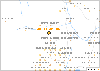 map of Pablo Arenas