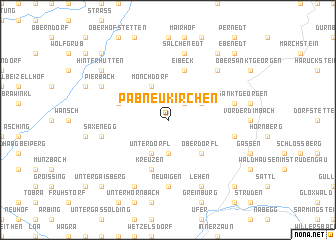 map of Pabneukirchen