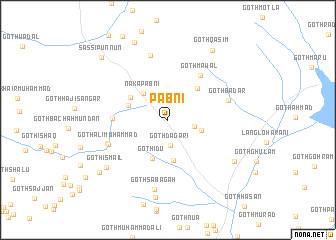 map of Pabni