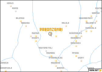 map of Pabo Nzambi