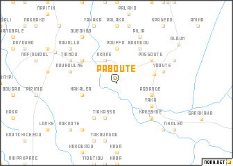 map of Pabouté