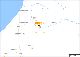 map of Pabox