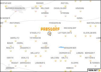 map of Pabsdorf