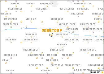 map of Pabstorf