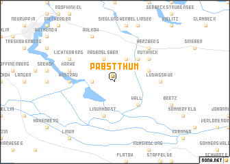 map of Pabstthum